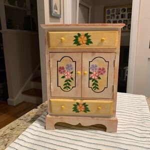 Painted Doll Armoire